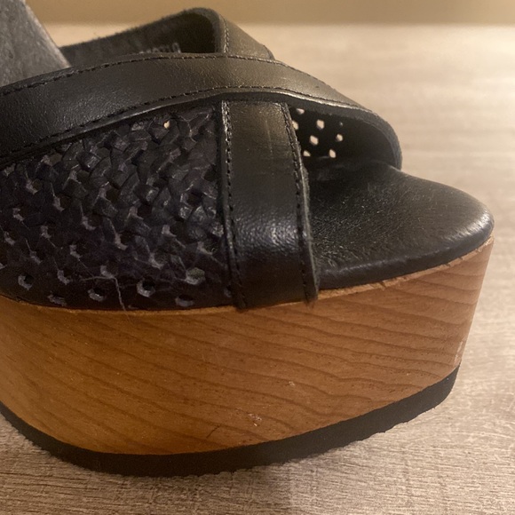 Free People Wedge Heels - got tons of compliments! - Picture 3 of 4